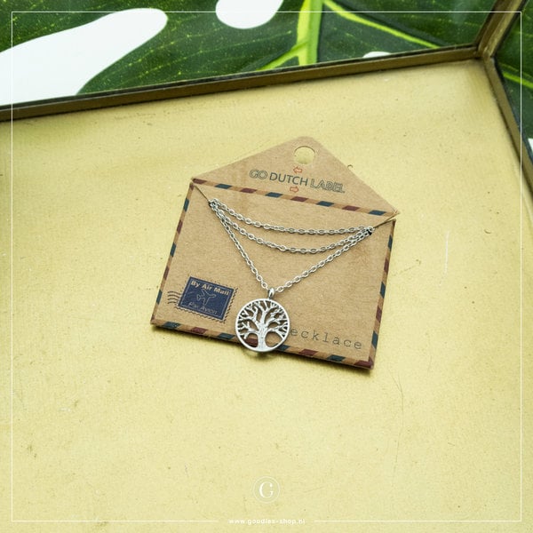 Colier din argint cu pandantiv pomul vieții