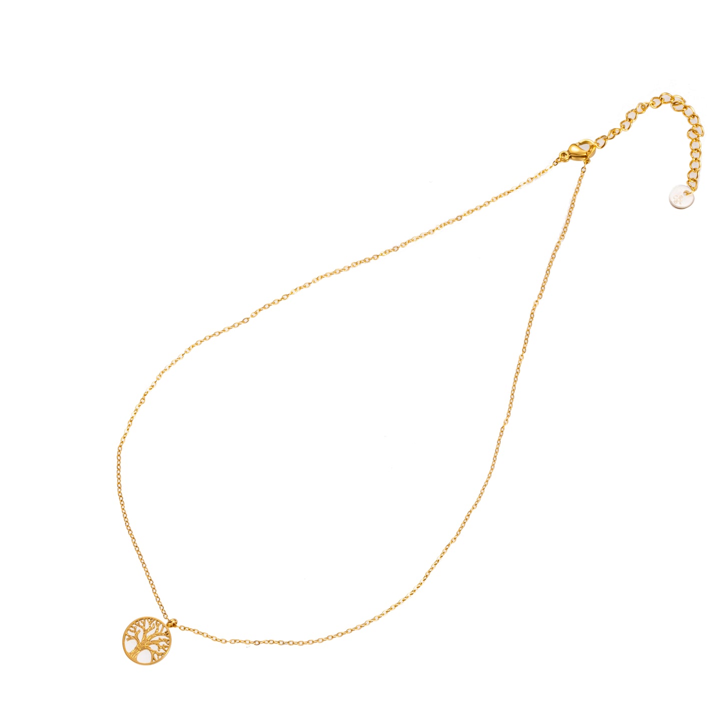 Colier de aur cu pandantiv pomul vieții