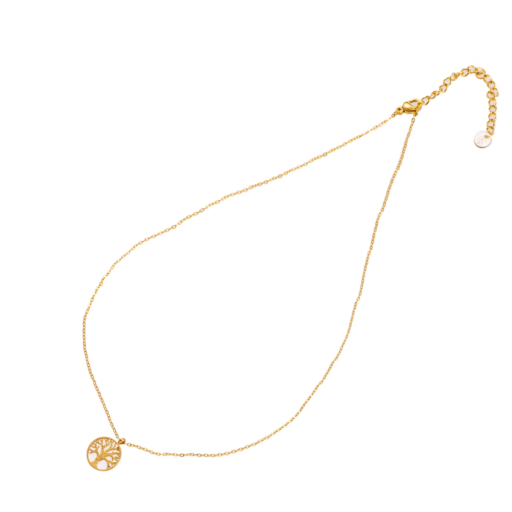 Colier de aur cu pandantiv pomul vieții